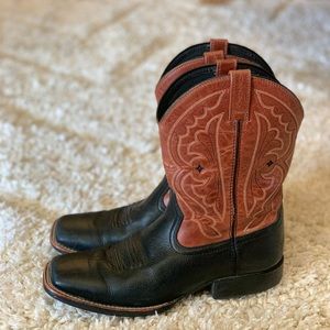 Ariat boys western cowboy boots size 6